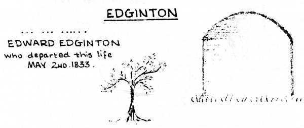 Grave drawing